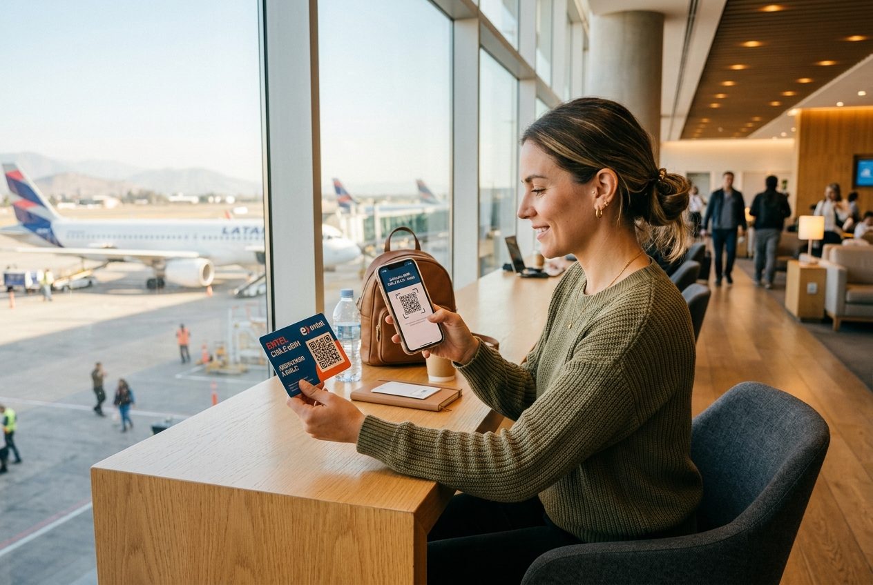 Activar eSIM en el aeropuerto